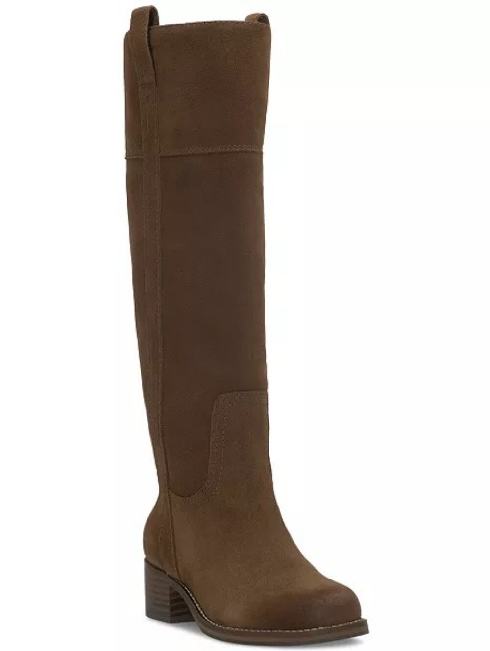 Lucky Brand Brown Suede Knee-High Boot